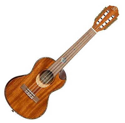 Ortega Eclipse Series Eclipse-TE8 8-snarige Tenor Ukelele met gigbag