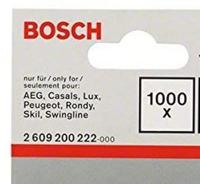 Bosch Accessories 2609200222 Nieten met plat draad Type 54 1000 stuk(s) Afm. (l x b) 14 mm x 12.9 mm - thumbnail