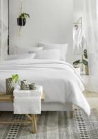 De Witte Lietaer De Witte Lietear dekbedovertrek Olivia Wit 200x200/220 - thumbnail