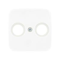 Busch Jaeger WIT afdekplaat voor coax - 4695570 - thumbnail