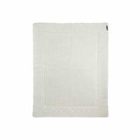 Meyco Silverline Knots boxkleed 77x97 cm offwhite - thumbnail