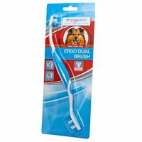 BOGAR Bogadent® Ergo dual brush Mini - dubbelzijdige tandenborstel voor honden - thumbnail