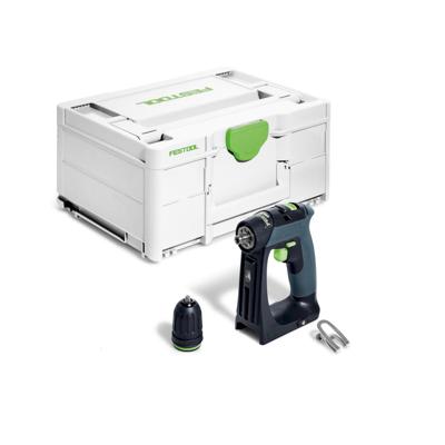 Festool CXS 18-Basic Accu-schroefboormachine | zonder accu&apos;s en lader in Systainer - 576882