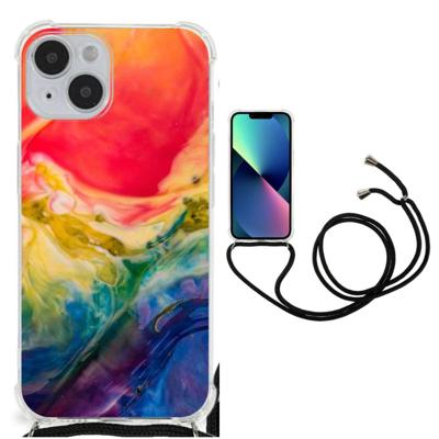 Back Cover iPhone 14 Watercolor Dark Back Cover iPhone 14 Watercolor Dark