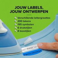 Dymo LetraTAG plastic tape 12 mm, transparant - thumbnail