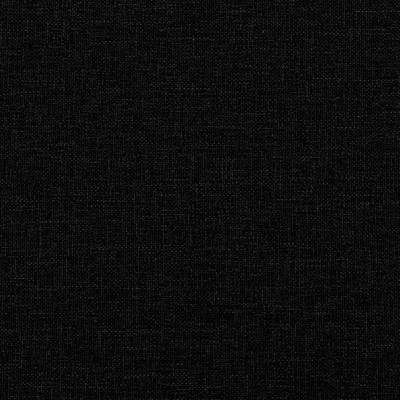 Bedframe zonder matras "Hanko" stof zwart 140x200 cm