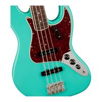 Fender American Vintage II 1966 Jazz Bass RW Sea Foam Green elektrische basgitaar met koffer - thumbnail