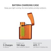 OLight Baton 4 Premium Edition (Orange) Zaklamp 1300 lm - thumbnail