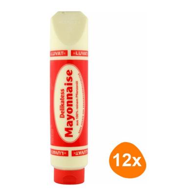 Luvat delikatess mayonnaise 80% (12x 875ml)