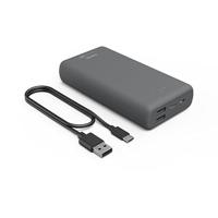 Hama Power Pack Supreme 20HD 20000mAh 3 Uitgangen: 1x USB-C 2x USB-A Grijs - thumbnail