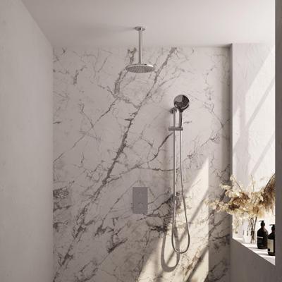 Chrome Carving thermostatische inbouw regendouche 3-weg omstelling SET 47