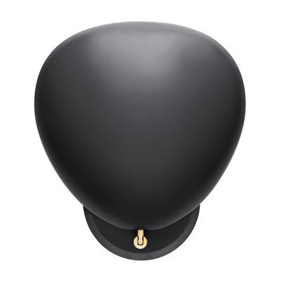 Gubi Cobra Wandlamp - Zonder kabel - Zwart