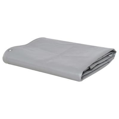 VidaXL Dekzeil 650 g/m² 2x3 m grijs VidaXL Dekzeil 650 g/m² 2x3 m grijs