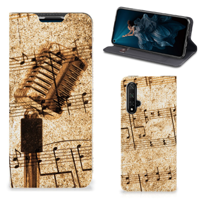 Honor 20 | Huawei Nova 5T Stand Case Bladmuziek Honor 20 | Huawei Nova 5T Stand Case Bladmuziek