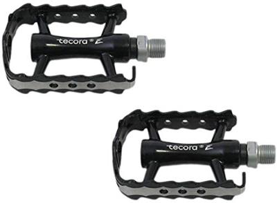 Tecora pedaalset all-round extra licht zwart op kaart