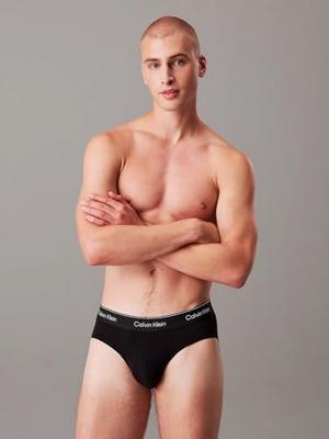 Calvin Klein Icon slips blue-zwart 3-pack