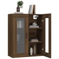 Hangkast 69,5x34x90 cm bruineikenkleurig - thumbnail