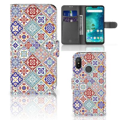 Xiaomi Mi A2 Lite | Bookcase | Tiles Color