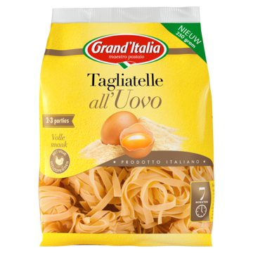 Grand'Italia Tagliatelle all'Uovo 250 g bij Jumbo Grand'Italia Tagliatelle all'Uovo 250 g bij Jumbo