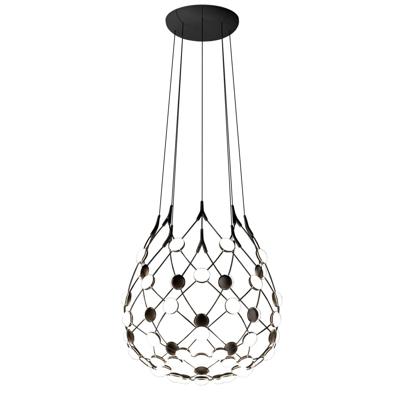 Luceplan Mesh Hanglamp 500 cm - Zwart Luceplan Mesh Hanglamp 500 cm - Zwart
