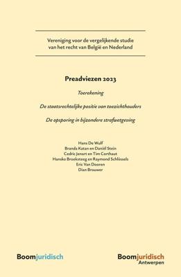Preadviezen 2023 - H. van der Wulf, Branda Katan, Daniël Stein, Cedric Jenart, Tim Corthout, Hansko Broeksteeg, Raymond Schlössels, Eric va - ebook