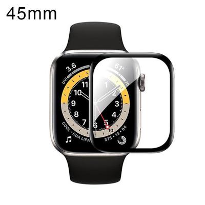 Gebogen 3D Composiet Materiaal Zachte Film Screen Protector voor Apple Watch Series 7 45mm Gebogen 3D Composiet Materiaal Zachte Film Screen Protector voor Apple Watch Series 7 45mm