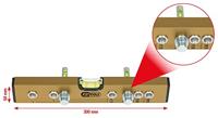 KS Tools 204.2000 2042000 Waterpas voor elektriciens 300 mm - thumbnail