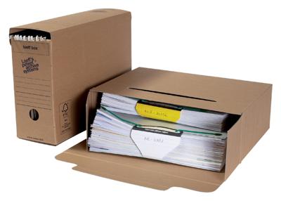 Loeff's Box, ft 37 x 26 x 11,5 cm, bruin, pak van 50 stuks