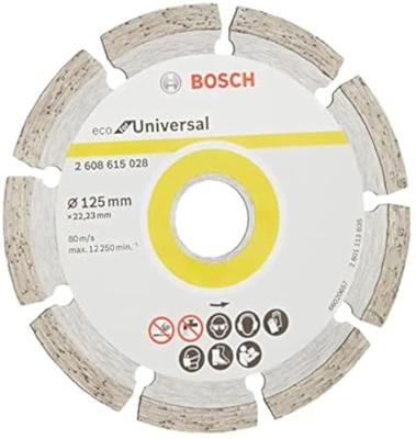 Bosch Accessories 2608615028 2608615028 Diamanten doorslijpschijf 125 mm 1 stuk(s) Beton, Baksteen, Kalksteen, Dakpan