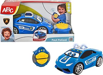Dickie ABC Infrarood Lamborghini Auto Pauly Police 27cm + Batterij - thumbnail
