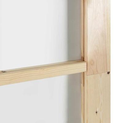 Schuifdeur ORKDAL Bruin 86 x 198.5 cm Hout en metaal - thumbnail