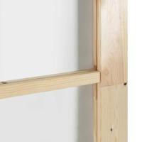 Schuifdeur Bruin 83 x 232 cm Hout en metaal - thumbnail