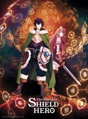 Poster The Shield Hero Naofumi and Raphtalia 38x52cm
