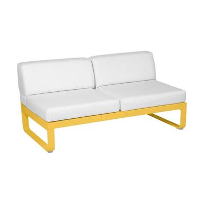 Fermob Bellevie 2-zitsmodule loungebank Honey - Off-White