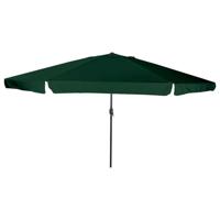 Tuinparasol Groen en Zwart 395 x 395 x 245 cm - thumbnail