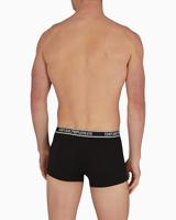 Armani boxershort 3-pack groen - zwart met logo print - thumbnail