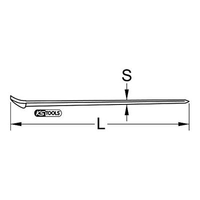 KS Tools 963.9725 Broozeplus breekstang 1250 mm