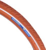 Dutchperfect buitenband dutch perfect 28 x 1.40" / 40-622mm anti-lek bruin met reflectie - thumbnail