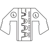 TOOLCRAFT TO-9627216 Krimpinzetstuk JPT aansluiting 0.2 tot 2.5 mm² - thumbnail