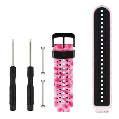 Siliconen sport polsband voor Garmin Forerunner 235 (roze)