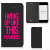 iPhone SE|5S|5 Hoesje met tekst Woke Up - Origineel Cadeau Zelf Maken - thumbnail