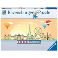 Puzzel ravensburger een dag in parijs 1000st - thumbnail