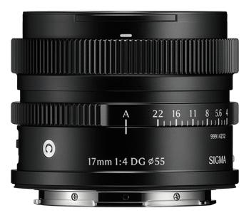 SIGMA 17mm f/4 DG Contemporary L-mount - Zwart