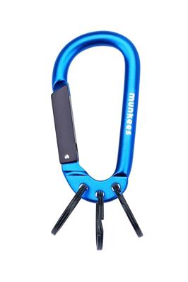 Munkees Carabiner With 3 Keyrings Sleutelhanger Assorti