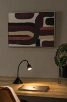 Lucide MILO - Bureaulamp - Ø 12,8 cm - LED - 1x3,2W 3000K - Zwart - thumbnail