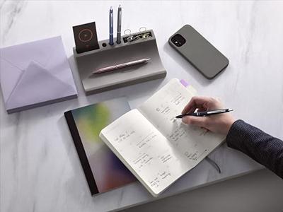 Pilot balpen Acro 1000, medium punt, in giftbox, hemelsblauw