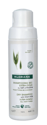 Klorane Extra Zachte Droogshampoo met Havermelk Alle Haartypes 50g