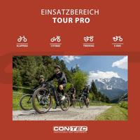 CONTEC handvatten "tour pro" ct grips tour pro 135 mm, black/grey - thumbnail