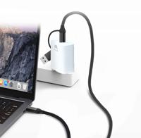 Ewent EW9918 USB-kabel 1 m USB 3.2 Gen 1 (3.1 Gen 1) USB C Zwart - thumbnail