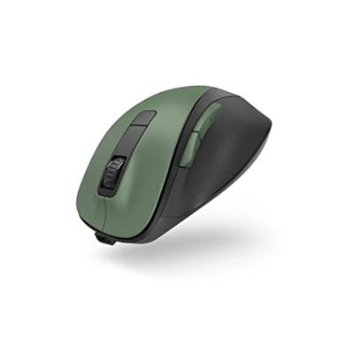 Hama optische draadloze muis 6 knoppen mw-500 recharge accu ergo. bosgroen - thumbnail